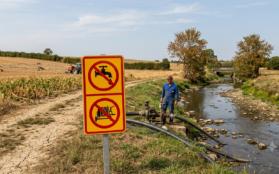 Arrêté restriction usage eau
